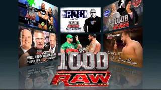 raw episode 1000 THEME SONG Outasight  Tonight Is The Night [upl. by Philomena148]