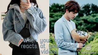 Bts ff reacting to yns tiktok videosJin as your husband [upl. by Cotsen872]