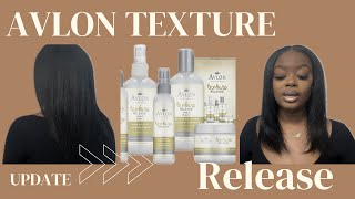 Avlon Texture Release  My curls finally reverted Part 2  Diaries of a Straight Natural [upl. by Heck]