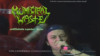 Municipal waste  Born to party  Sadistic magician Subtitulado español lyrics  Live HD [upl. by Sinnod]