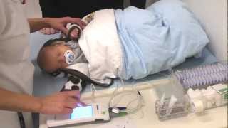 Newborn  Infant Hearing Screening  Madsen AccuScreen [upl. by Earley]