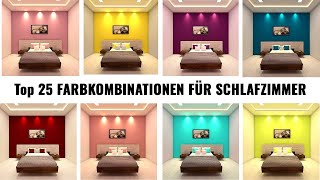 Top 25 Schlafzimmer Wandfarbe Ideen 2024  Schlafzimmer streichen  Wandfarbe richtig wählen [upl. by Abelard]