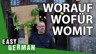 Wofür worauf womit  WoWords  Super Easy German 81 [upl. by Adneram895]