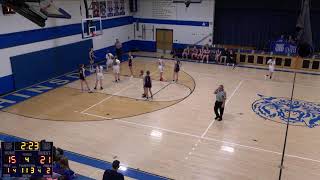 Hinsdale Central vs AndoverWhitesville Womens JV Basketball [upl. by Gizela636]