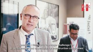 FIEC Interview with Niko Demeester  Embuild CEO [upl. by Maisel]