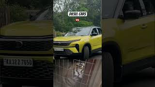 Diesel vs EV cars😂 cars diesel evcar tataharrier [upl. by Eetnod]