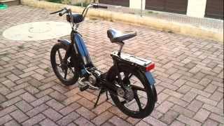 Piaggio Ciao Malossi MP 75 CVF Simonini first start Cecina [upl. by Sregor751]