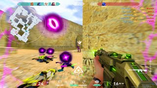 CS 16 Crosshair Hits Different In Valorant [upl. by Zelma]