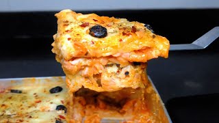 Veg Lasagna Recipe HOW TO MAKE CHEESE PASTA LASAGNA [upl. by Suhcnip]