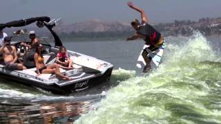 Josh Kerr and Chase Hazen Slaysh the Tige Z3 Surf Wave [upl. by Netsruk223]