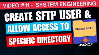 Create SFTP user and allow access to specific directory  SFTP Chroot [upl. by Jago]