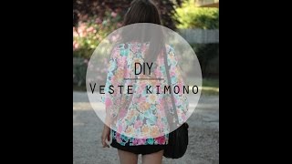 DIY  Easy and quick Kimono Jacket [upl. by Nellahs]