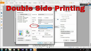 How to print TwoSided Manually Duplex Printing l Both side printing by your home printer l [upl. by Whittemore129]