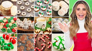 12 HOLIDAY COOKIE RECIPES 12 Days Of Cookies [upl. by Ahsinev373]