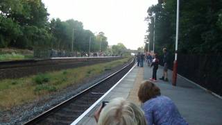 Flying Scotsman through Crossgates Station [upl. by Neyr]