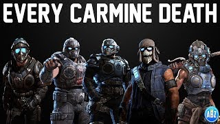 Gears of War EVERY CARMINE DEATH Gears 1 to Gears 5 [upl. by Alyse]