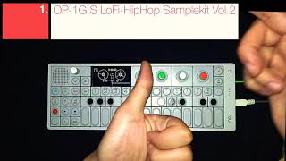 OP1GS LoFiHipHop Samplekit Vol2  OP1 Beat Contest  Beatmaking Video [upl. by Tiat]