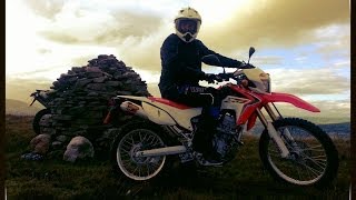 CRF250L vs XT660R on a quick trail run [upl. by Diet]