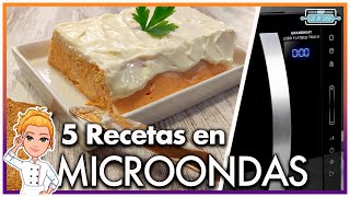 ✅ 5 RECETAS Aperitivos FÁCILES y RÁPIDAS 😲🚀 en MICROONDAS Sin Plato Grandheat 2300 de CECOTEC 👍 [upl. by Aryahay414]