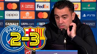 RUEDA PRENSA XAVI PSG 23 FC BARCELONA [upl. by Childs419]