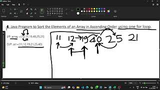 Sort Array element Using one for loop in Java 2024  Expert Coding [upl. by Yentuoc]