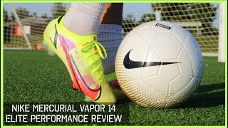 NIKE MERCURIAL VAPOR 14 PERFORMANCE REVIEW SMALL CHANGE BIG UPGRADE [upl. by Basilio]