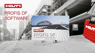 INTRODUCING the Hilti PROFIS DF Diaphragm Software [upl. by Iclek]