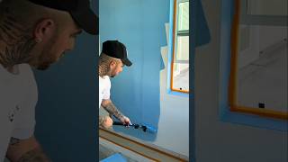 Rolling Sherwin Williams “Cashmere” Paint diy spraypainting inlandempire painter artistpainting [upl. by Felipe]