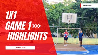 1x1 Half Court  Game 1 Highlights [upl. by Riba]