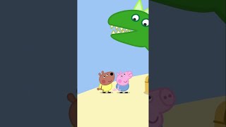 Divirtiéndote En Una Montaña Rusa  Peppa Pig en Español shorts peppapig dibujosanimados [upl. by Revlis]