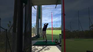 Titleist T100 shot tracer at Thornleigh Golf Centre by StuartCanning shottracer golf shortsclip [upl. by Selyn]