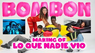 🔥 ¡¡LO QUE NADIE VIO 🎧​🎤​ MAKING OFF DE BOMBON Official Video  Karina Hugo23 Sennior [upl. by Lucrece]