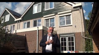 Eindwoning Hoogwoud Pieter Bossenstraat 21 met introductie REMAX makelaar Han van Wijk [upl. by Icul521]