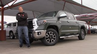 2021 Toyota Tundra 1794 Edition Review And Tour [upl. by Nesrac331]