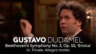 Gustavo Dudamel  Beethoven Symphony No 3  Mvmt 4 Orquesta Sinfónica Simón Bolívar [upl. by Anivad]