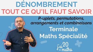 Tout ce quil faut savoir sur le dénombrement Puplets Permutations arrangements amp combinaisons [upl. by Henryetta17]