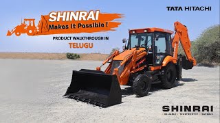 Tata Hitachi Shinrai Prime Walkthrough in Telugu [upl. by Ahsinoj]