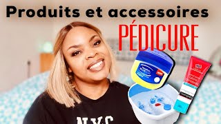 PRODUITS ET ACCESSOIRES POUR PÉDICURE FAIT MAISON 🏠💁🏾‍♀️ [upl. by Coop863]