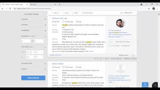 Sourcing Profiles through Naukri EZ Search Option [upl. by Spada329]