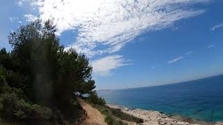 The best mtb trips in Croatia and Slovenia premantura park Croatia [upl. by Eneleh]