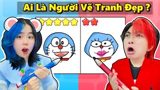 Mèo Simmy Thi AI LÀ NGƯỜI VẼ TRANH NHANH NHẤT Và ĐẸP NHẤT Trong Roblox [upl. by Idahs]