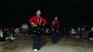 Tihar Launa yo man ghayel Banayo Dance performance by Salina and Sumitra Thapa [upl. by Alage]