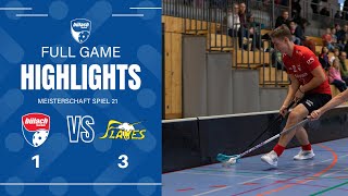 Bülach Floorball vs JonaUznach Flames  Highlights Meisterschaft 2223 Runde 21 [upl. by Alric]