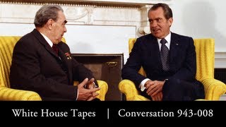 Richard Nixon and Leonid Brezhnev discuss their working relationship June 18 1973 [upl. by Skvorak]