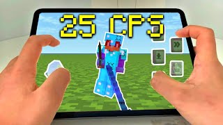 How To Get High CPS In MCPE Mobile  Minecraft Bedrock Edition [upl. by Rosenkranz]