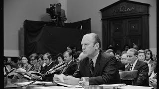 President Fords Congressional Testimony on Nixon Pardon Preview [upl. by Pincince981]