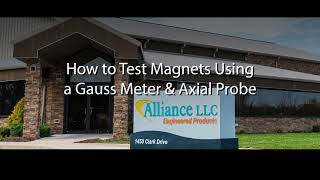 How to test magnets using a gauss meter and axial probe [upl. by Rich]