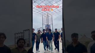 Jawan Movie First Day First Show  gufranroomi IbrahimQadri jawan redchilliesentertainment [upl. by Nirrep]