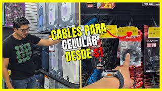 LAS NUEVAS TIENDAS de electrónica más baratas de la CDMX para iniciar tu negocio  CABLES DESDE 1 [upl. by Luane]