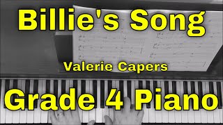 Billies Song  Grade 4 ABRSM 20232024 Piano B1 [upl. by Jacquenette]